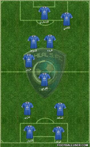 Al-Hilal (KSA) Formation 2016