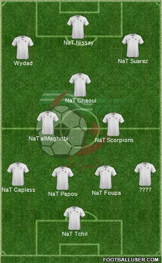 Algeria Formation 2016