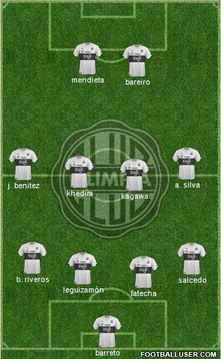 C Olimpia Formation 2016