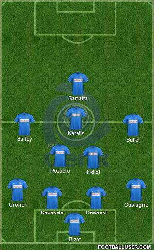 K Racing Club Genk Formation 2016