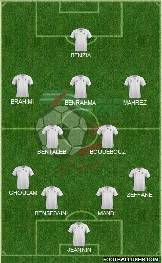 Algeria Formation 2016