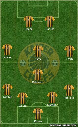 Kaizer Chiefs Formation 2016