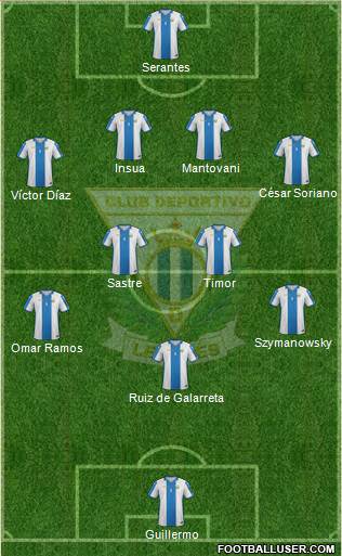 C.D. Leganés S.A.D. Formation 2016