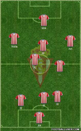 Real Sporting S.A.D. Formation 2016