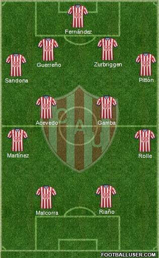 Unión de Santa Fe Formation 2016