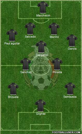 Mexico Formation 2016