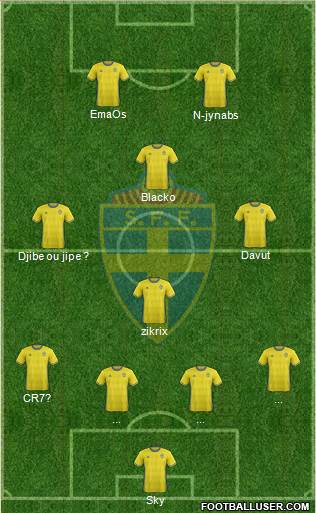 Sweden Formation 2016