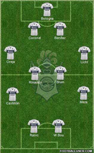 Gimnasia y Esgrima de La Plata Formation 2016