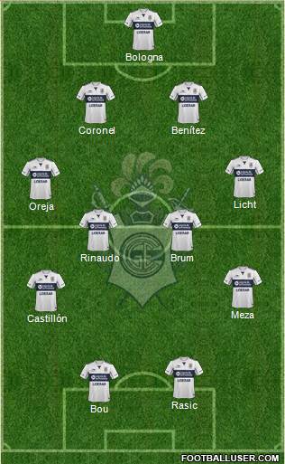 Gimnasia y Esgrima de La Plata Formation 2016