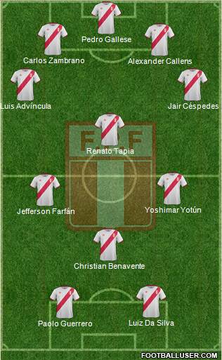 Peru Formation 2016