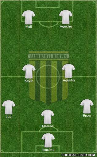 Almirante Brown Formation 2016