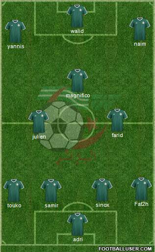 Algeria Formation 2016