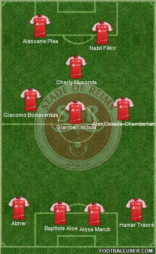 Stade de Reims Formation 2016