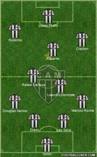 C Atlético Mineiro Formation 2016