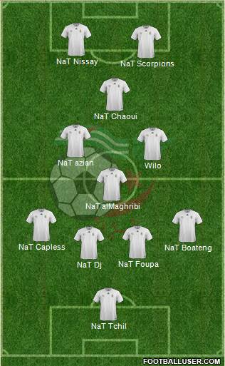 Algeria Formation 2016