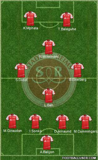 Stade de Reims Formation 2016