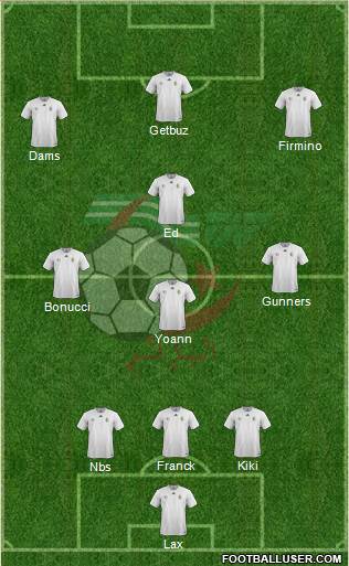 Algeria Formation 2016