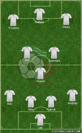 Algeria Formation 2016