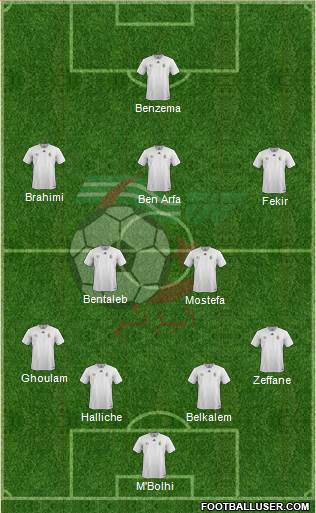 Algeria Formation 2016