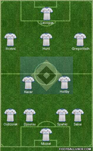 Hamburger SV Formation 2016