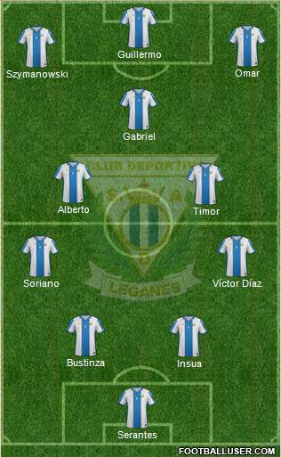 C.D. Leganés S.A.D. Formation 2016