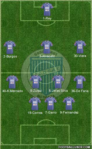 Godoy Cruz Antonio Tomba Formation 2016