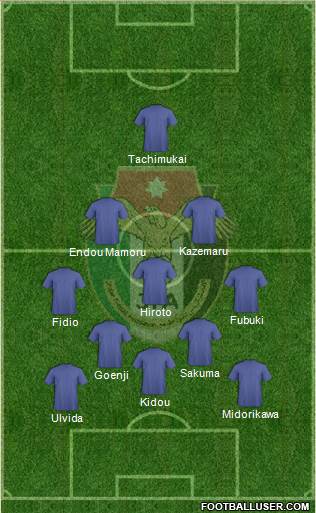 Japan Formation 2016