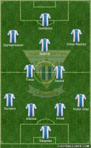 C.D. Leganés S.A.D. Formation 2016