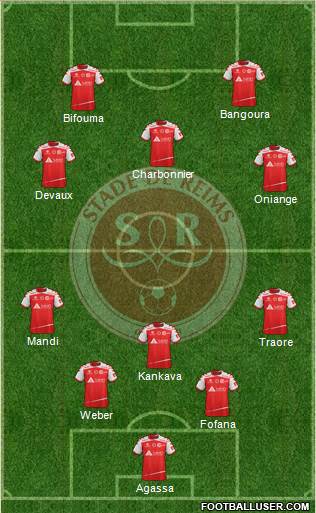 Stade de Reims Formation 2016