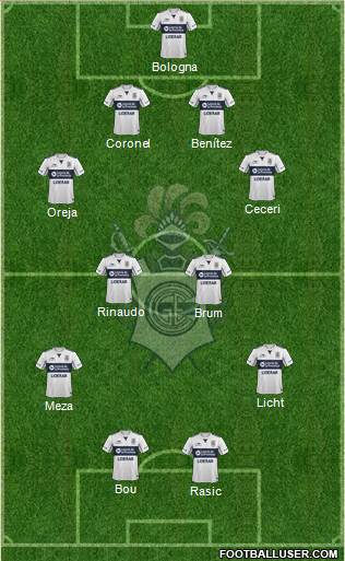 Gimnasia y Esgrima de La Plata Formation 2016