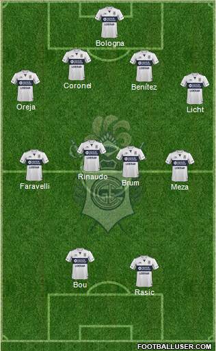 Gimnasia y Esgrima de La Plata Formation 2016