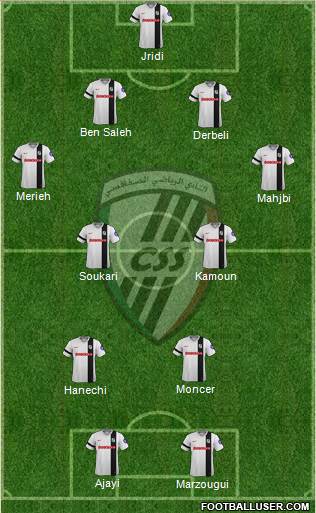 Club Sportif Sfaxien Formation 2016