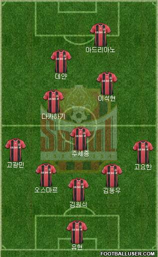 FC Seoul Formation 2016