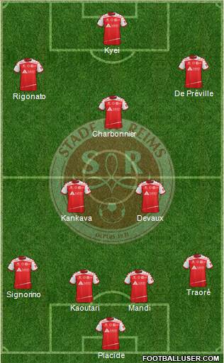 Stade de Reims Formation 2016