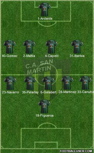 San Martín de San Juan Formation 2016