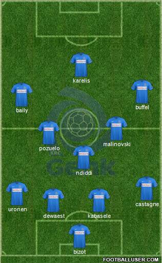 K Racing Club Genk Formation 2016