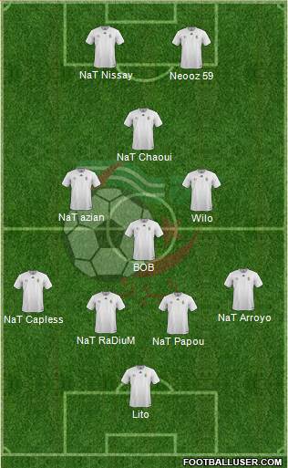 Algeria Formation 2016