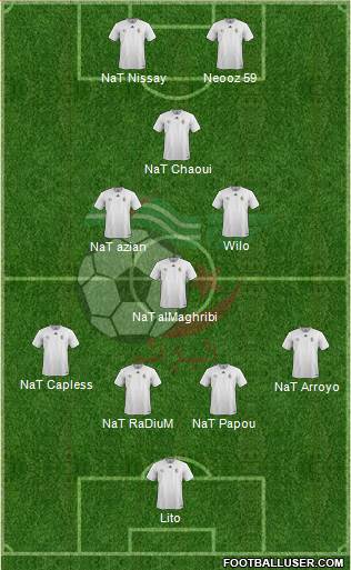 Algeria Formation 2016