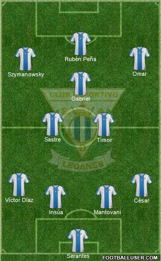 C.D. Leganés S.A.D. Formation 2016