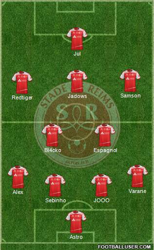 Stade de Reims Formation 2016