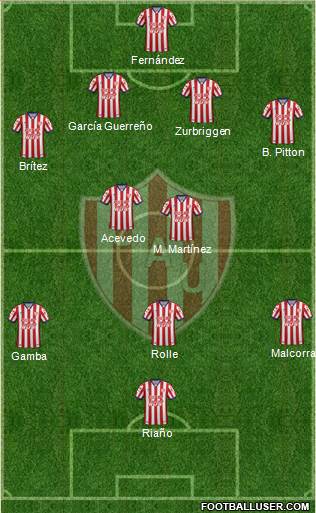 Unión de Santa Fe Formation 2016