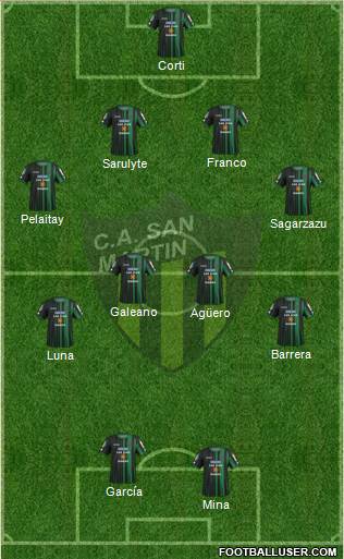 San Martín de San Juan Formation 2016