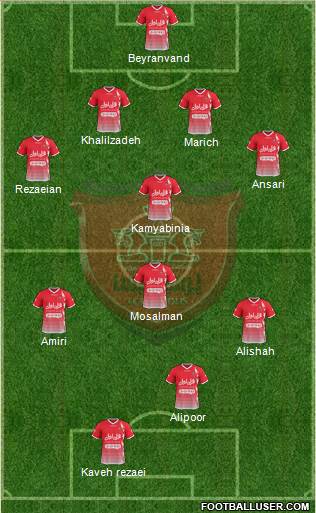 Persepolis Tehran Formation 2016