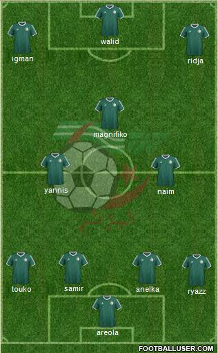 Algeria Formation 2016