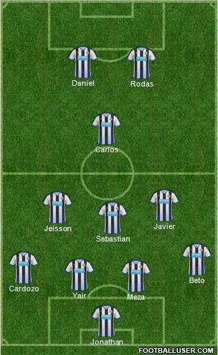 Newcastle United Formation 2016