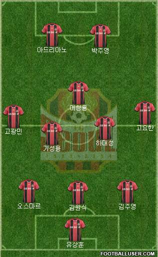 FC Seoul Formation 2016