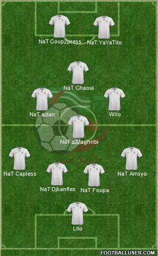 Algeria Formation 2016