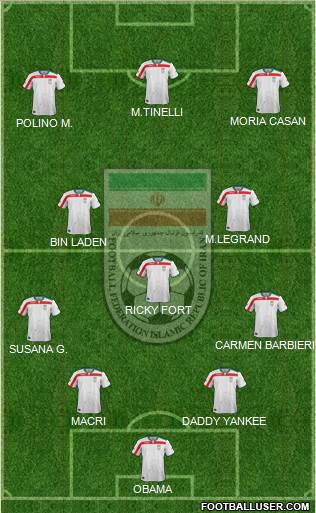 Iran Formation 2016