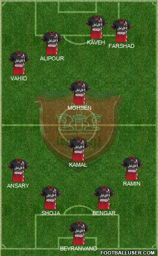 Persepolis Tehran Formation 2016