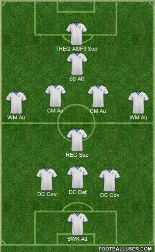 Leeds United Formation 2016